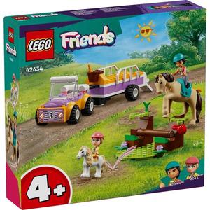 LEGO® Friends - Remorca cu cal si ponei (42634) imagine