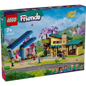 LEGO® Friends - Casele familiale ale lui Olly si Paisley (42620) imagine