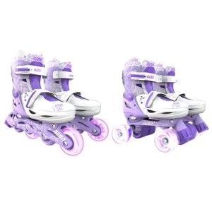 Role 2 in 1 Neon Combo Skates marime 34-37 purple imagine