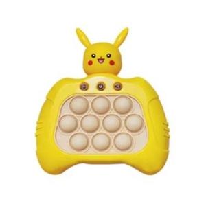 Jucarie pop it electronica, model pikachu, 50 de niveluri diferite, antistres, ajuta memoria si indemanarea imagine