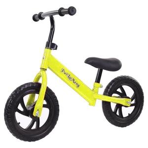 Bicicleta de echilibru pentru incepatori, Bicicleta fara pedale pentru copii intre 2 si 5 ani, Galbena imagine