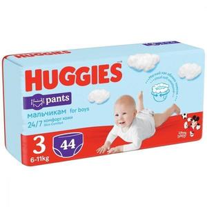 Huggies scutece copii chiloței, pants 3, băieți 6-11 kg, 44 buc imagine