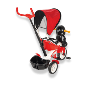Tricicleta pentru copii Pilsan cu maner parental Dream Pinguin imagine