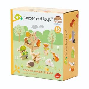 Animalute in copac din lemn, Tender Leaf Toys, 16 piese imagine