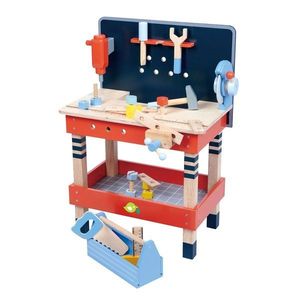 Set de joaca din lemn, Atelier de lucru, Tender Leaf Toys, 19 piese imagine