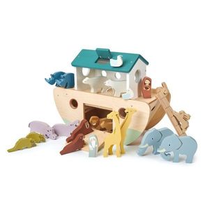 Arca lui Noe din lemn, Tender Leaf Toys, 25 piese imagine
