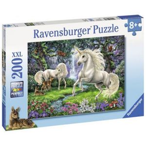 Puzzle Unicornii mistici, 200 piese imagine