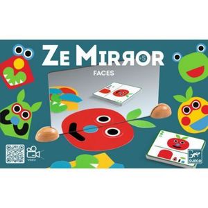 Set creativ cu oglinzi Djeco, Ze mirror Faces imagine