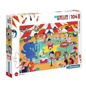 Puzzle supercolor Crazy Circus, 104 piese imagine