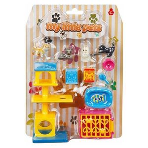Set de joaca, mini animalute de companie, Rising Toys, Pisici imagine