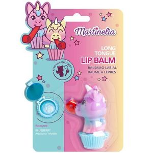 Balsam de buze cu aroma de capsuni Unicorn Tongue pentru copii Martinelia imagine