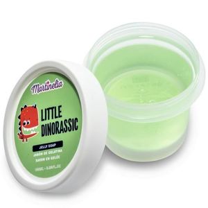 Sapun tip gelatina Little Dinorassic Jelly Soap verde 100 ml imagine