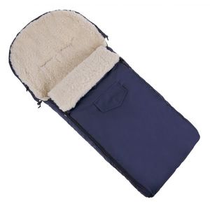 Sac de dormit impermeabil de lana Nativo Winter 110x40 cm pentru landoucaruciorsanie Bleumarin imagine