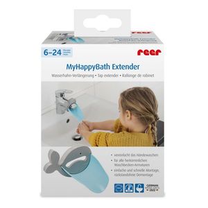 Extensie pentru robinet de apa MyHappyBath Extender flexibila fara BPA 6+ luni Reer imagine