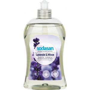 Detergent vase lichid Sodasan bio lavanda si menta 500 ml imagine