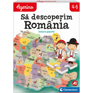 Joc educativ - Algerino sa descoperim Romania | Clementoni imagine
