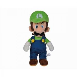 Jucarie de plus - Super Mario - Luigi, 30 cm | Simba imagine