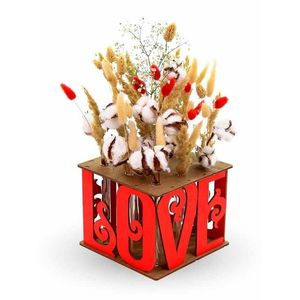 Puzzle 3D - Vaza decorativa - Love | EWA imagine