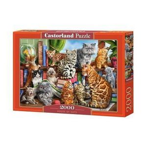 Puzzle Casa cu Pisici, 2000 piese imagine
