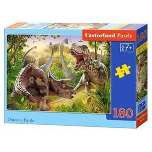 Puzzle Lupta dinozaurilor, 180 piese imagine