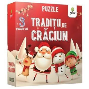 Traditii de Craciun (3 puzzle-uri) - *** imagine