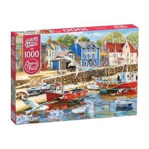 Puzzle Coastal Town, 1000 piese imagine