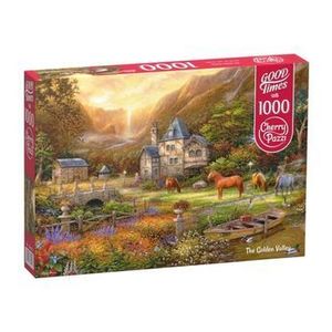 Puzzle The Golden Valley, 1000 piese imagine