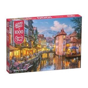 Puzzle Evening in Annecy, 1000 piese imagine