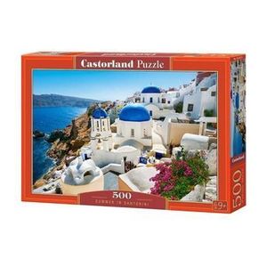 Puzzle Summer in Santorini, 500 piese imagine