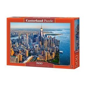 Puzzle Sunset Over Manhattan, 500 piese imagine