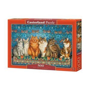 Puzzle Cat Aristocracy, 500 piese imagine