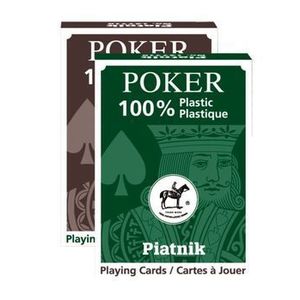 Carti de joc Piatnik - Poker, 100% plastic imagine