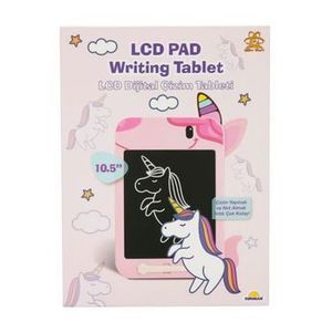 Tableta digitala LCD Edu Sun, 10.5 inch, model Unicorn, pentru scris si desen, Roz imagine