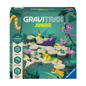 Joc de constructie Gravitrax Junior My Jungle - Set de baza, Jungla imagine
