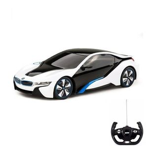 Masinuta electrica BMW I8 Alb cu telecomanda imagine