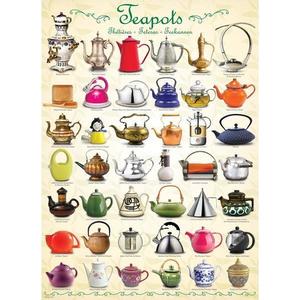 Puzzle 1000 piese Teapots imagine