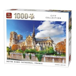 Puzzle 1000 piese, Catedrala Notre Dame de Paris imagine