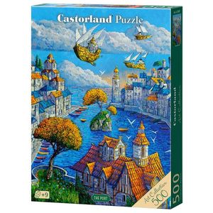 Puzzle 500 piese - Portul | Castorland imagine