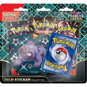 Pokemon TCG: Scarlet & Violet - Paldean Fates Tech Sticker Collection Shiny Maschiff | The Pokemon Company imagine