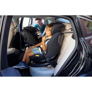 Scaun auto copii Chicco Seat3Fix I-Size Air 40-125cm Black Air 40-125cm imagine