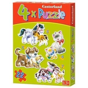 Puzzle 4 in 1 mare - Castorland imagine