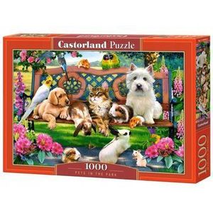 Puzzle Animalute in Parc, 1000 piese imagine
