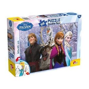 Puzzle Lisciani - Frozen 2 in 1 Plus, 108 piese imagine