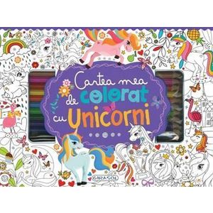 Cartea mea de colorat cu unicorni imagine