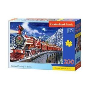 Puzzle Santas Coming to Town, 200 piese imagine