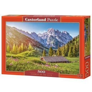 Puzzle Summer in the Alps, 500 piese imagine