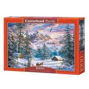 Puzzle Mountain Christmas, 1000 piese imagine