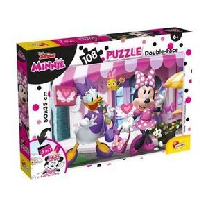 Puzzle Lisciani - Minnie Mouse 2 in 1 Plus, 108 piese imagine