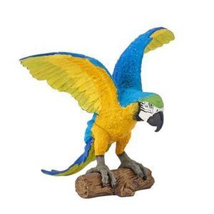 Figurina Papo - Papagal Ara albastru imagine