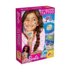 Set de tatuaje Lisciani - cu sclipici, Barbie imagine